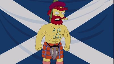 Video: Groundskeeper Willie weighs in on the Scottish Independence referendum