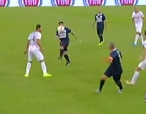 Video: Diego Maradona and Roberto Baggio combine for outrageous goal at Match for Peace