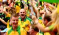Pic: These two funny Donegal banners will take pride of place outside Croke Park on All-Ireland Final Day