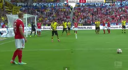 Video: Check out possibly the worst free-kick in the history of football from the Bundesliga this weekend