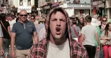 Irish metal singer scares the sh*t out of Galway people in new music video