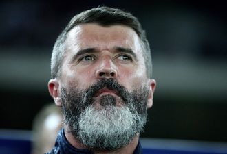Pic of the day: Roy Keane’s book gets the Rebel treatment in Cork