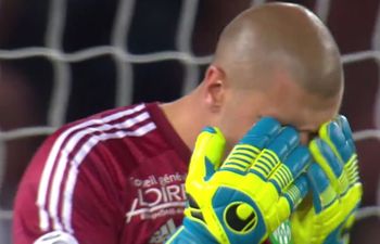 Video: Goalkeeper scores contender for worst own goal of the year, is comforted by nice guy Ibrahimovic