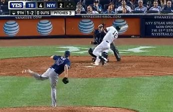Video: Two Major League baseball batters got hit full in the face with fastball pitches last night