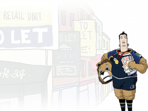 Pic: The Ross O’Carroll-Kelly plaque outside Lillie’s Bordello is magnificent