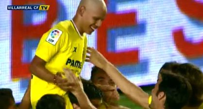 Video: 13-year old Villarreal fan with cancer plays in charity match against Celtic, scores and gets a brilliant reaction