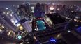 Video: Incredible GoPro footage captures a base jump into a Kuala Lumpur hotel swimming pool from 1,100 feet
