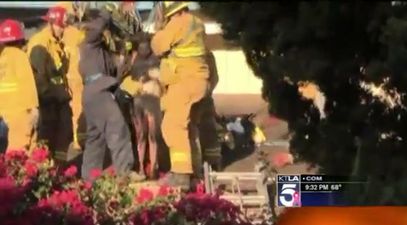 Video: Woman breaks into her ex-boyfriend’s house via the chimney, gets stuck and then arrested for burglary