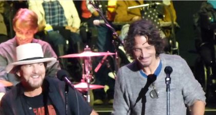 Video: Eddie Vedder and Chris Cornell reunite to perform Temple of the Dog’s Hunger Strike