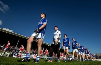 Clare footballer Podge Collins celebrates club win with his granny