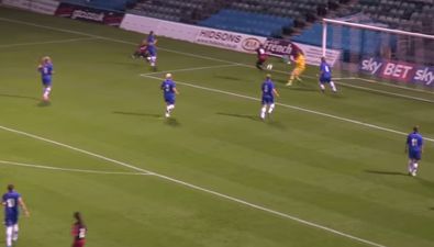 Video: Charlotte Owen of Brighton produces brilliant, mid-air Zola-esque flick volley