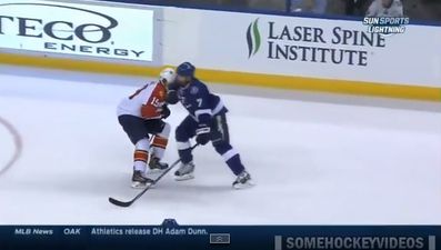 Video: Here’s the first dirty, dangerous hit of the new NHL season