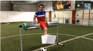 Video: Paralympian dresses up in this brilliant foosball player costume for Halloween