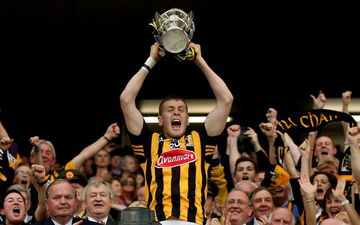 Pic: Someone in Kilkenny was putting the Liam McCarthy to great use at the weekend