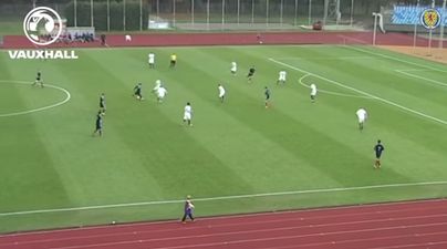 Video: A superb 40-yard goal by a Scottish U19 international