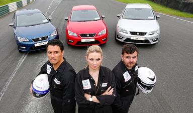 Video: Watch as Doug Howlett & Elmo from Love/Hate tear around Mondello in a brand new SEAT Leon CUPRA