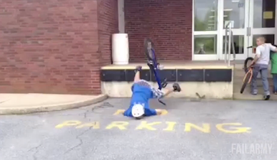 Video: Make sure to sit down before watching this face-plant supercut