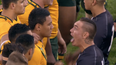 Video: New Zealand’s haka gets heated during junior rugby league match-up against Australia