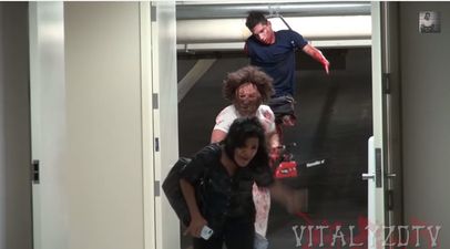 Video: This fantastic Chainsaw Massacre prank is bloody hilarious, pun fully intended
