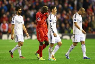 Pic: The Liverpool Echo have demanded an apology from Mario Balotelli for his half-time shirt swap last night