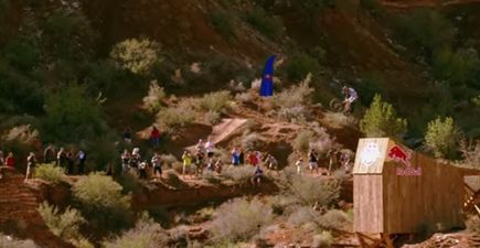 Video: The biggest attempted front flip in mountain bike history went painfully wrong