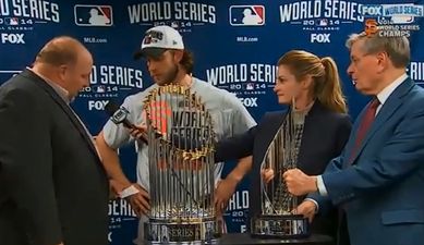 Video: Madison Bumgarner’s World Series MVP presentation was one of the most hilariously awkward things you’ll ever see