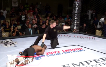 Video: Journalist takes up MMA and produces this impressive knockout…