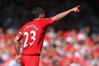 Jamie Carragher briefly forgot he’s not a Liverpool player anymore this morning