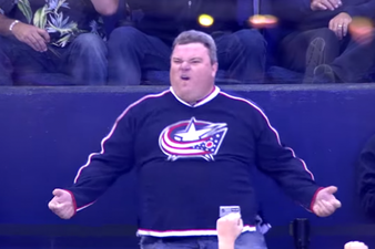 Vine: Remember the dancing hockey fan? He’s been edited to look like Wayne Rooney and the result is disturbing