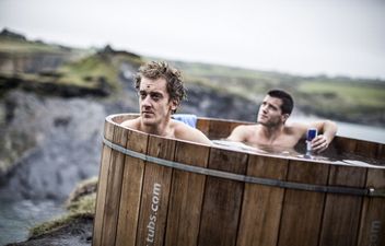 Like hot tubs and cinema? Here’s the hot tub cinema so…..