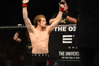 Video: Gunnar Nelson’s neck was looking very strong at his open workout yesterday