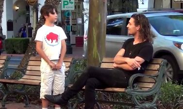 Video: Two people offered a nine-year-old boy a light in this Kid Smoking Experiment