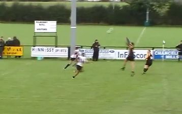 Video: Magnificent piece of individual skill leads to class try in the Leinster league
