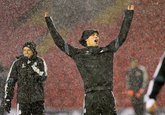 Pic: AS have a very cool front page featuring Cristiano Ronaldo ahead of Liverpool v Real Madrid tonight