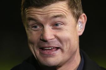 Pic: Peter Stringer slyly suggests that Brian O’Driscoll has lost his balls in this gas tweet