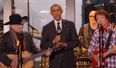 Barack Obama singing On The Road Again with Willie Nelson is painfully awkward