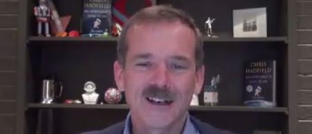 Video: Chris Hadfield’s lovely shout out to students at the science ball in NUIG last night