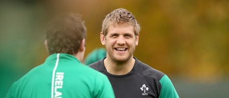 Pic: Great news as Chris Henry is back training with Ulster following his recent surgery