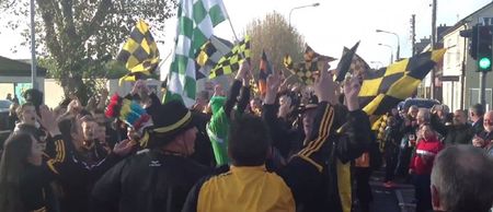 Video: Austin Stacks and Ballincollig fans mixed in Tralee yesterday and the outcome was very special
