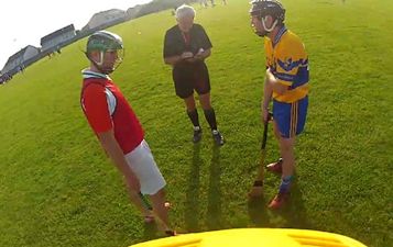 Video: Turns out a guy wore a GoPro for a full hurling match and it’s so addictive to watch