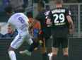 Vine: Ouch! Marseille player gets kicked right in Le Balls
