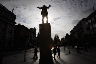 Video: Anti-water charges protest brought O’Connell Street to a standstill this evening