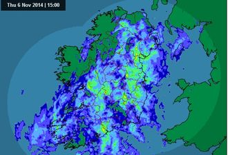 Brace yourselves – it’s about to get very wet with the possibility of flash floods