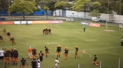 Video: American football team with Irish ties pulls off stunning hidden ball play in Brazil