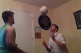 Video: Two Irish lads do over 300 headers with a GAA ball… in their sitting room