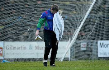 Pic: Shane Curran and Cillian O’Connor shared an emotional moment after the Connacht semi final yesterday