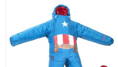 Pics: These wearable superhero sleeping bags are absolutely genius