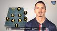 Video: Zlatan picks his all-time best team-mate XI and gives himself a great nickname