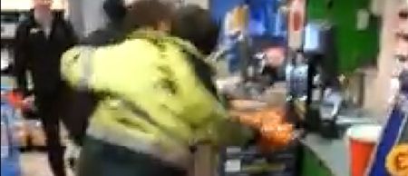 Video: ‘Black Friday’ madness reached a Centra in Fermanagh yesterday with hilarious consequences