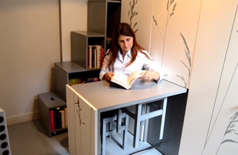 Video: We’ve heard of box rooms but this box apartment in Paris is ridiculously tiny